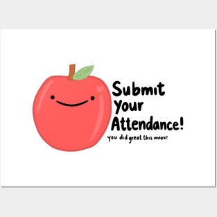 Submit your attendance! Posters and Art